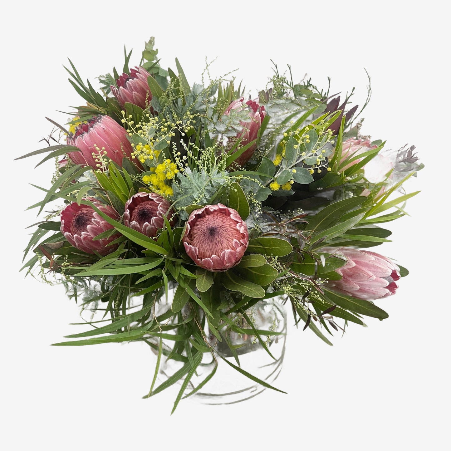 Native Bouquet No. 01 with mixed seasonal native flowers made in Sandringham