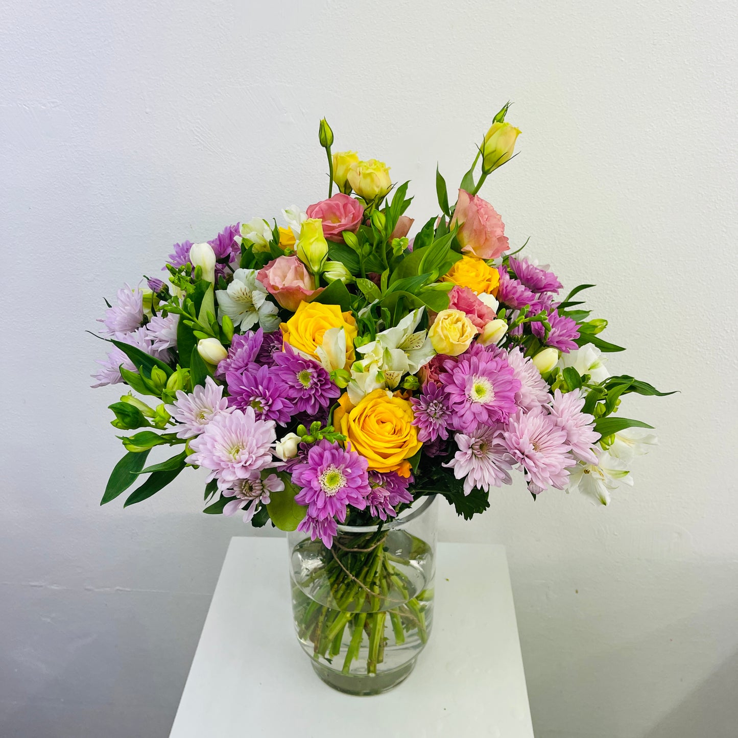 Colourful Mother’s Day bouquet with chrysanthemums Melbourne