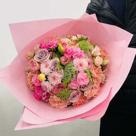 Tender pastel Mother’s Day bouquet by Sandringham florist Melbourne
