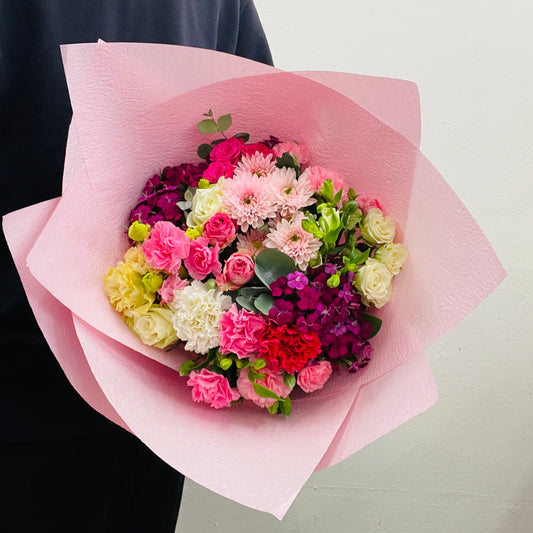 Winter Pastel flower bouquet Melbourne florist