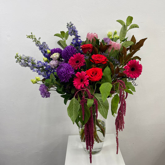 Large luxury flower arrangement Winter Night Melbourne florist