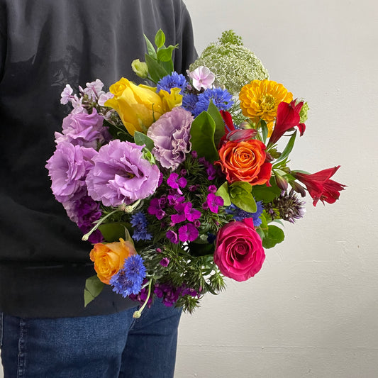 Summer Bouquet No. 12 with colourful seasonal flowers by Sandringham florist Melbourne