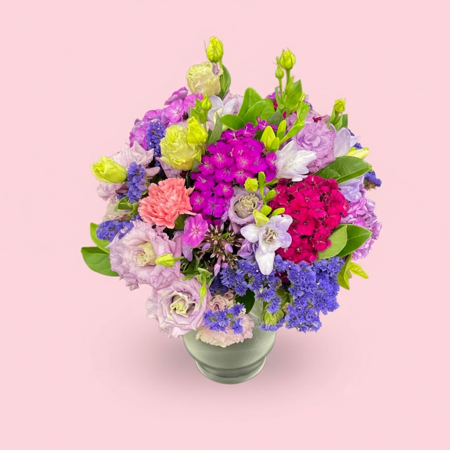 Pink and purple summer flowers Melbourne flower delivery
