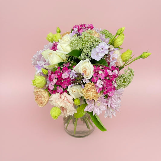 Summer Soft Pink bouquet by Sandringham florist Melbourne